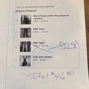 Reserved for Savannah22617Black Fringe Leather Bag